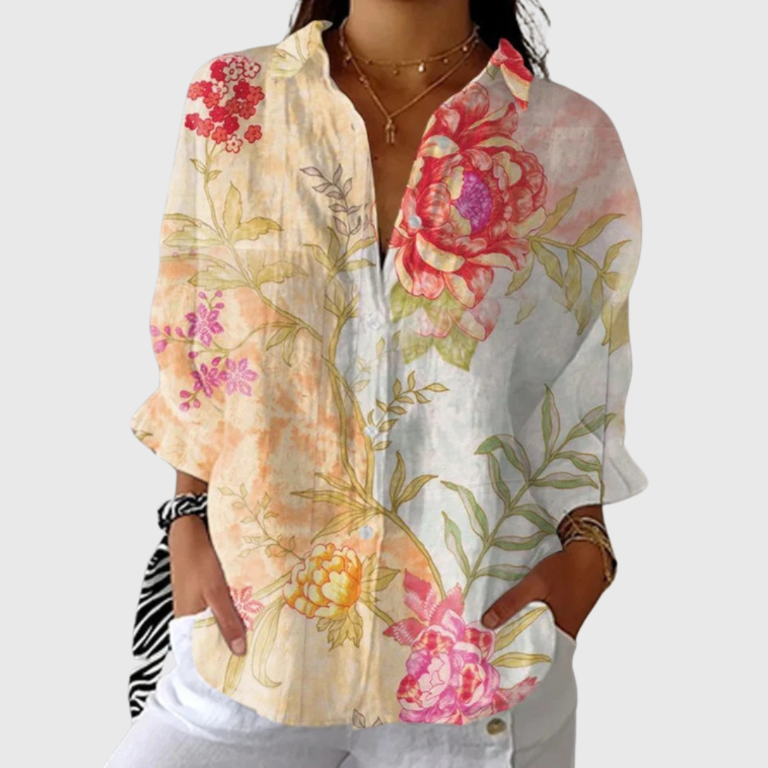 Vibrant Printed Blouse