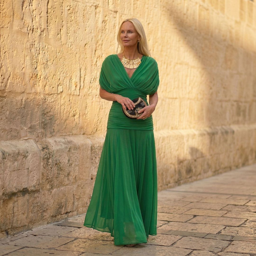 Sienna | Elegant Green Gown
