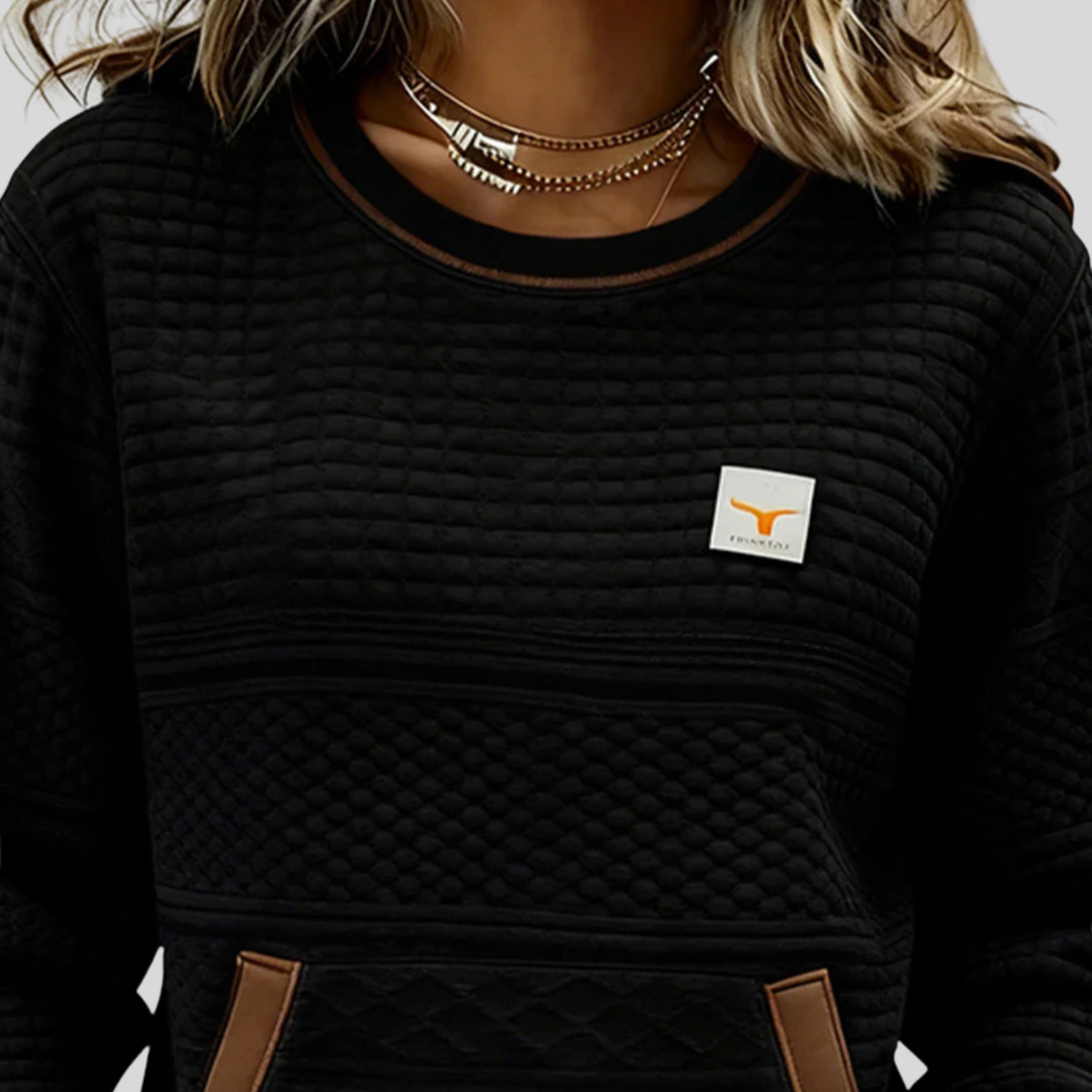Roelie | Luxurious Colourblock Jumper