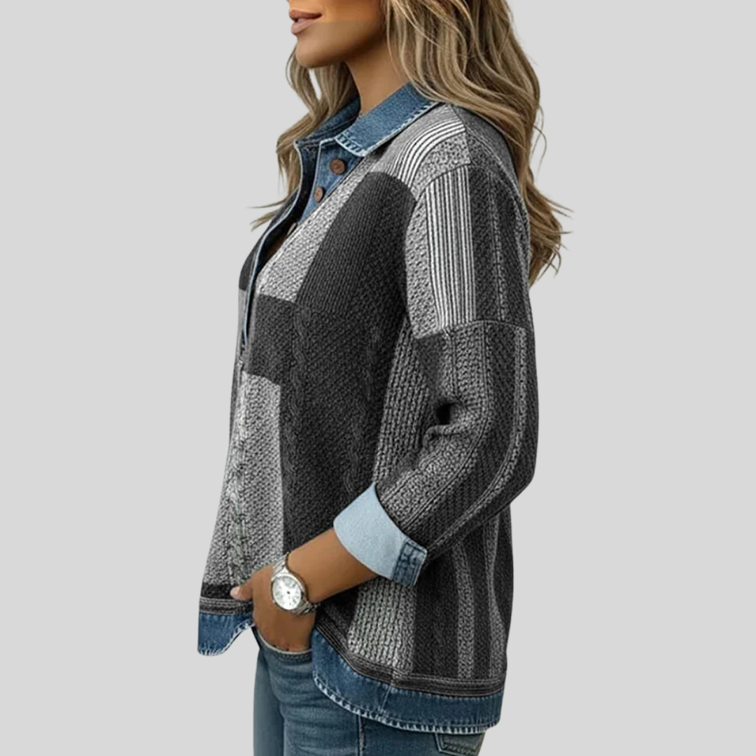 Dieneke | Patchwork Blouse