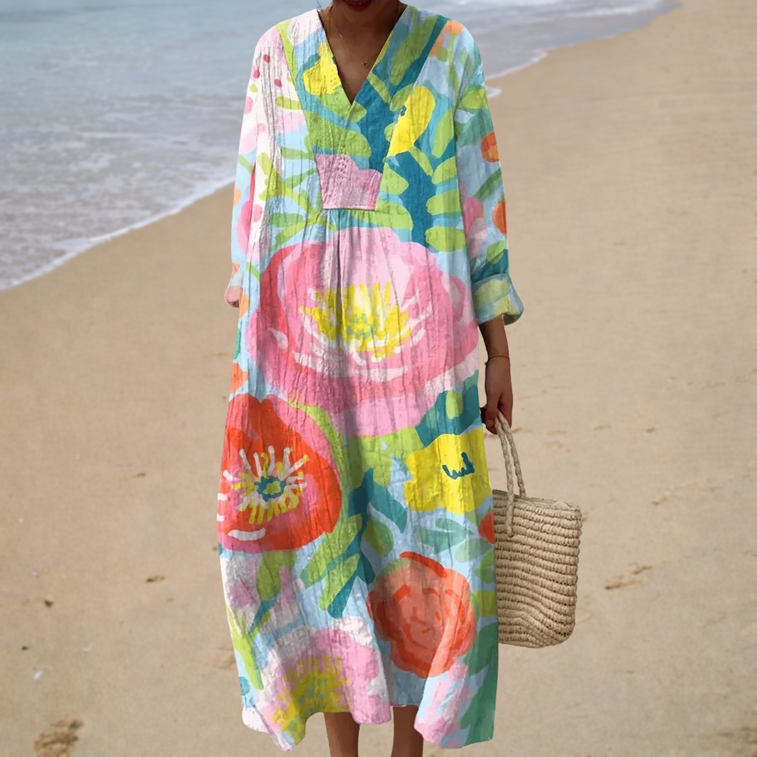 Stylish Printed Summer Dress