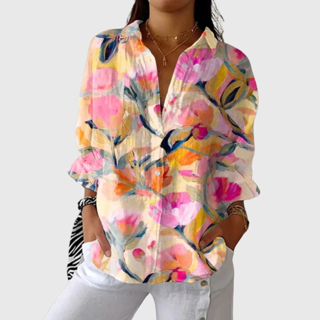 Vibrant Printed Blouse