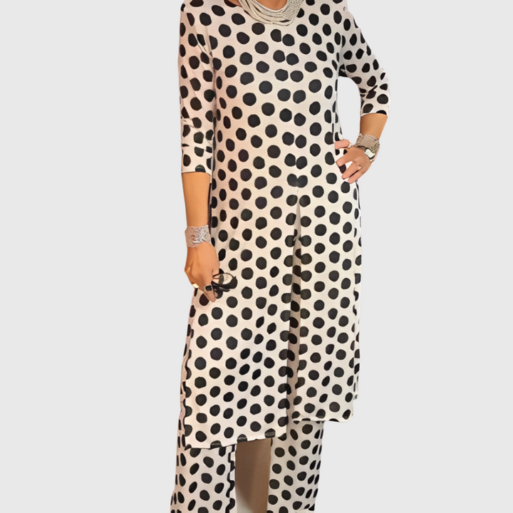Nikolina - Delightful Polka Dot Jumpsuit