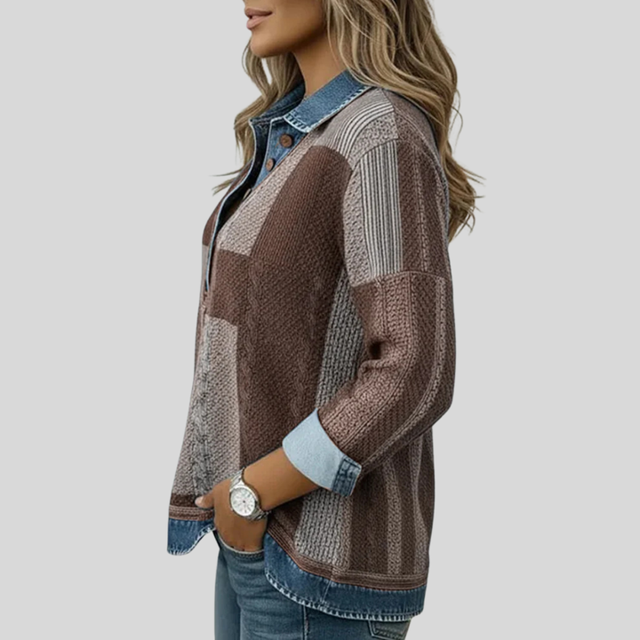 Dieneke | Patchwork Blouse