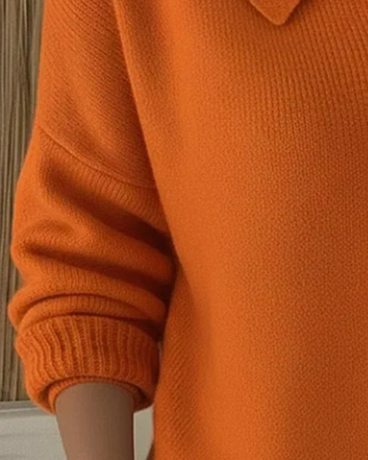 Vega | Collared Knitted Jacket
