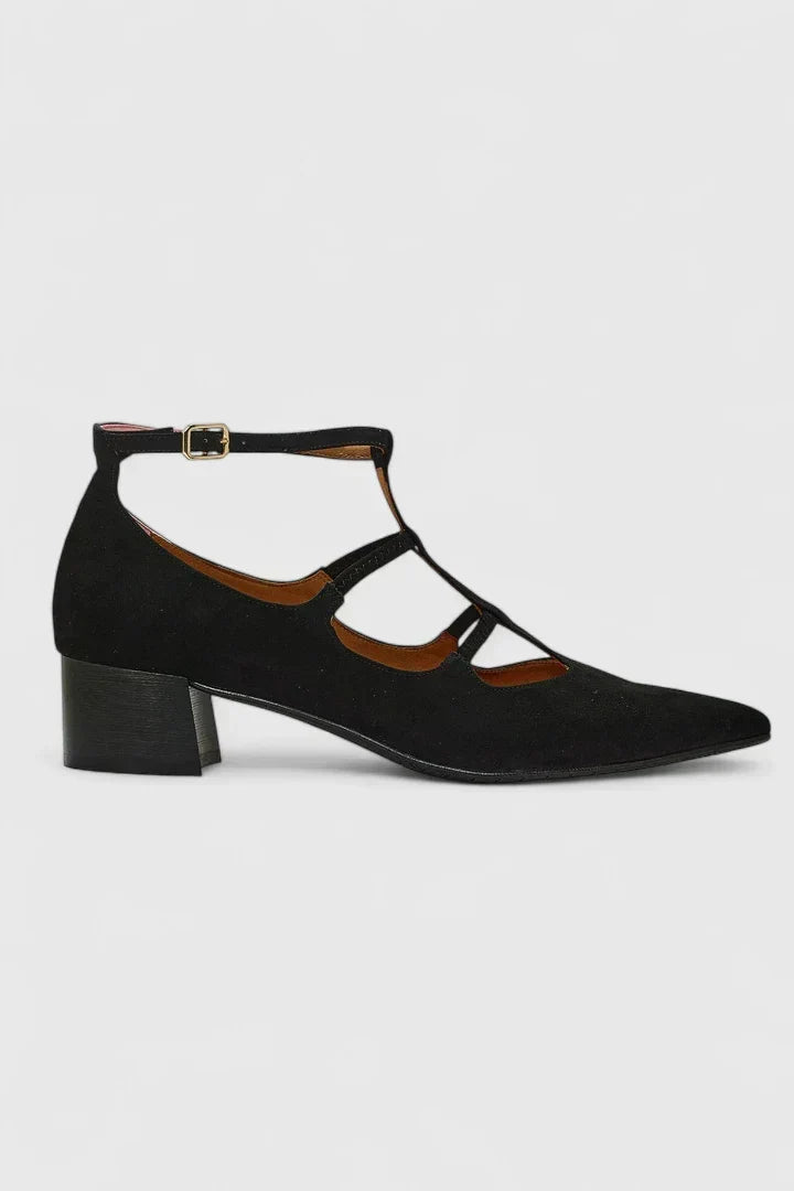 Aurea - Comfortable Wide Heeled Shoes