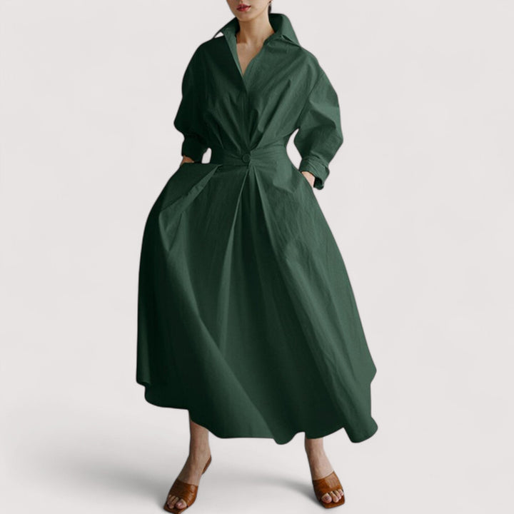 Marica - Elegant Long Dress, Stylish Comfort