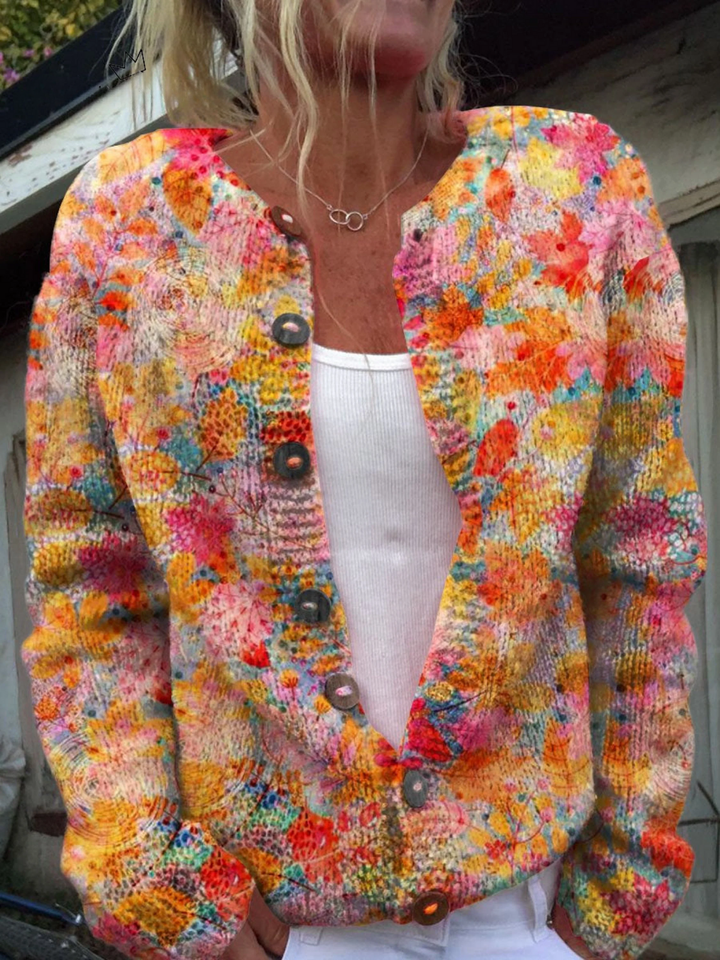 Helena™ | Vintage Knitted Cardigan