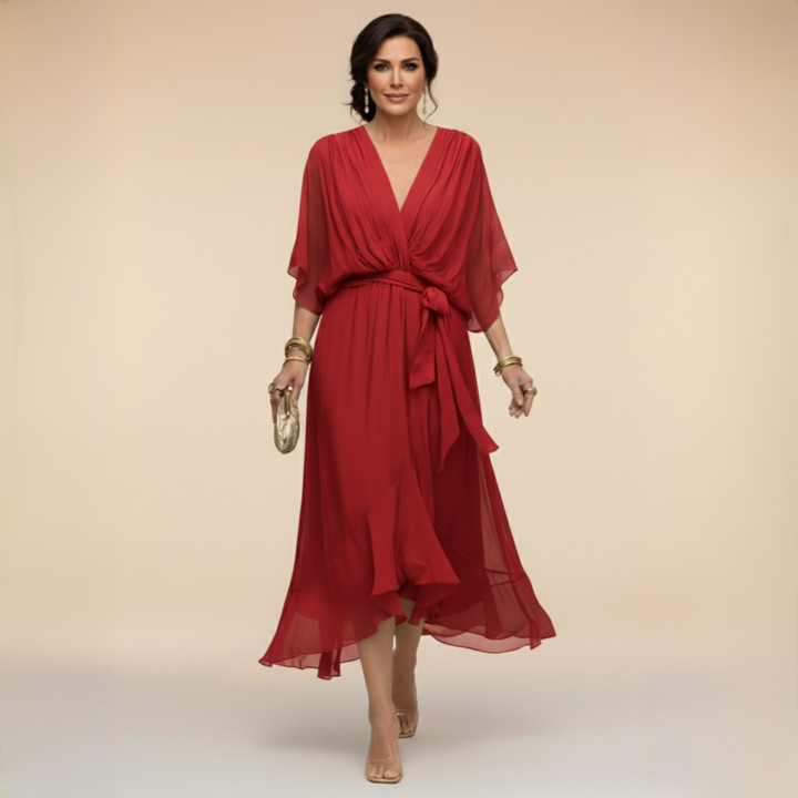 Sofija - Women's Belted Dress