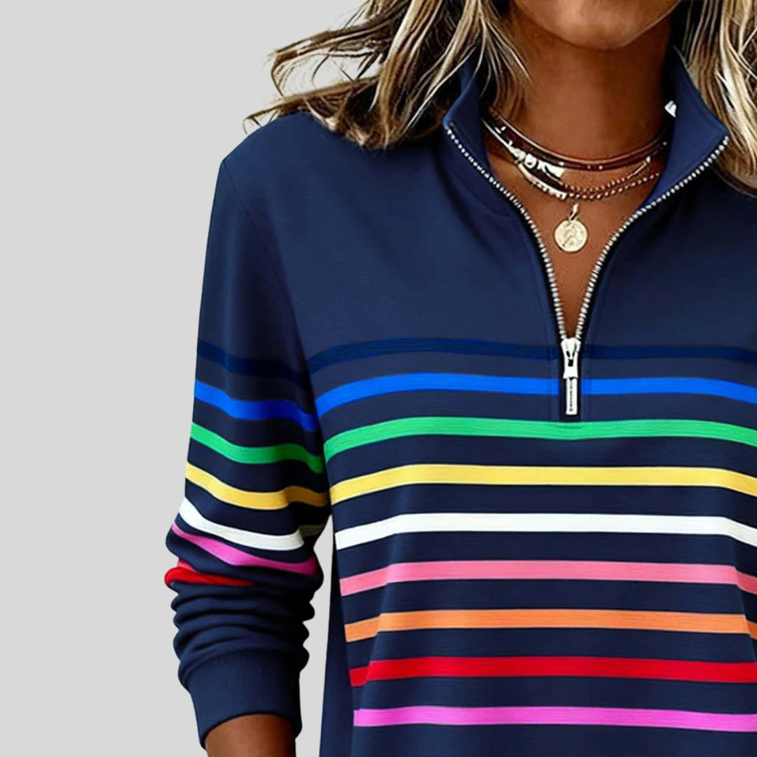 Reinou | Sporty Half-Zip Jumper