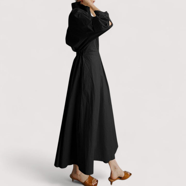 Marica - Elegant Long Dress, Stylish Comfort