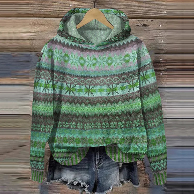 Gaby | Ethnic Retro Sweatshirt
