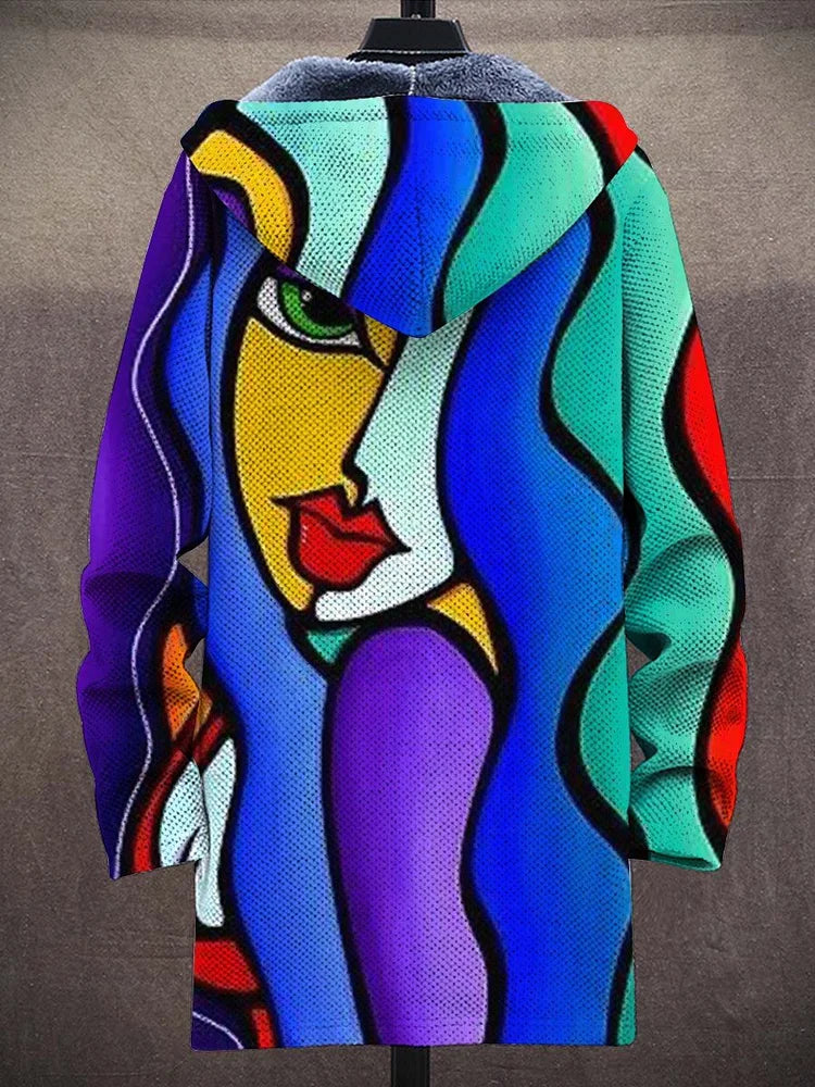 Elisabeth | Artistic Hooded Cardigan