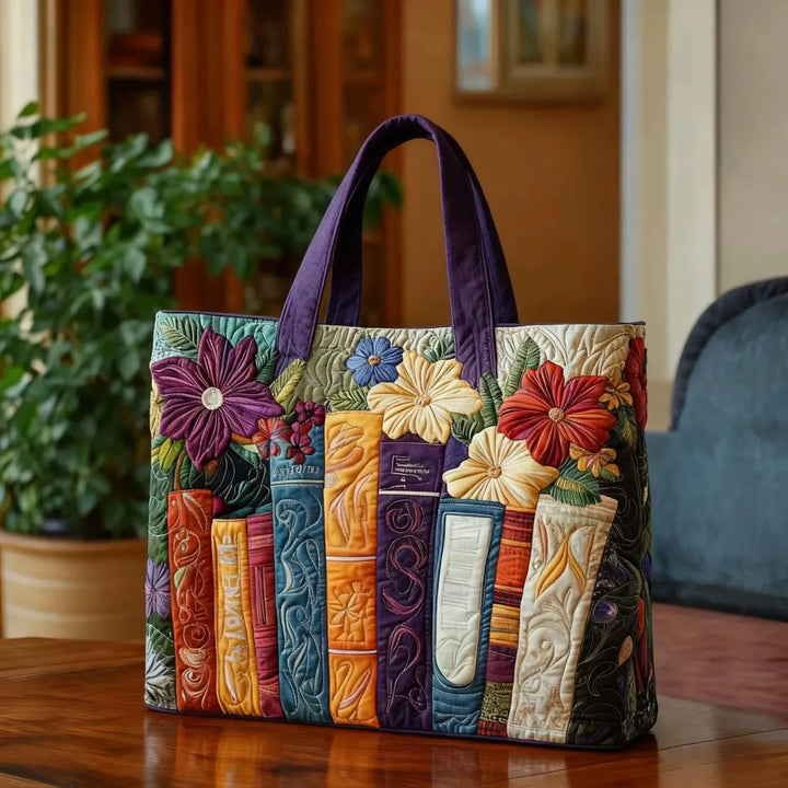 Padded Tote Bag - For Book Lovers