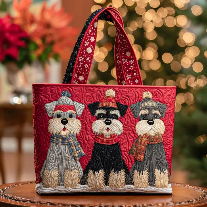 Artisan Bag - Trio of Schnauzers Design