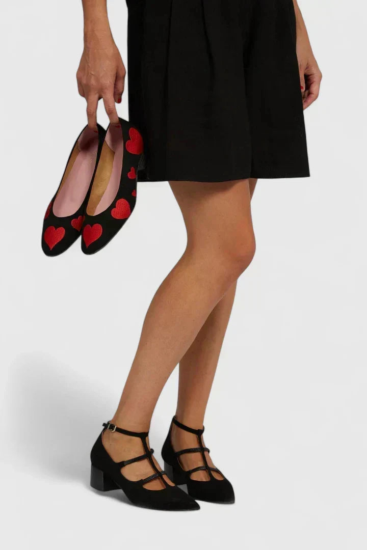 Aurea - Comfortable Wide Heeled Shoes