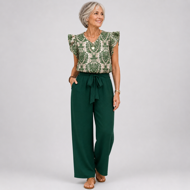 Amelia | Elegant Paisley Co-Ord Set