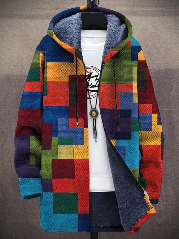 Hetty | Vibrant Hooded Cardigan