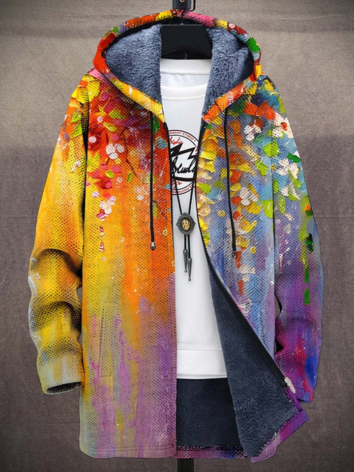 Katrijn | Hooded Artistic Cardigan