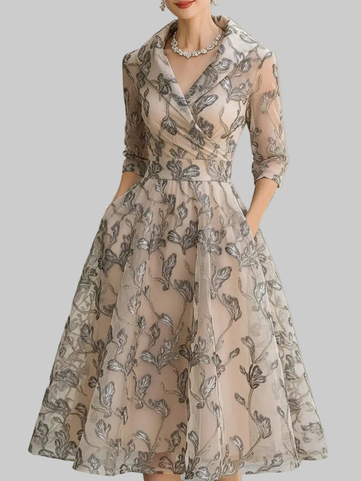 Elena - Elegant Lace Dress