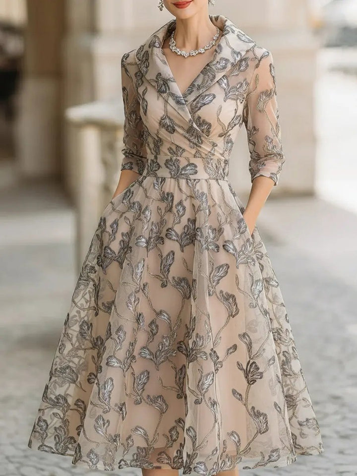 Elena - Elegant Lace Dress