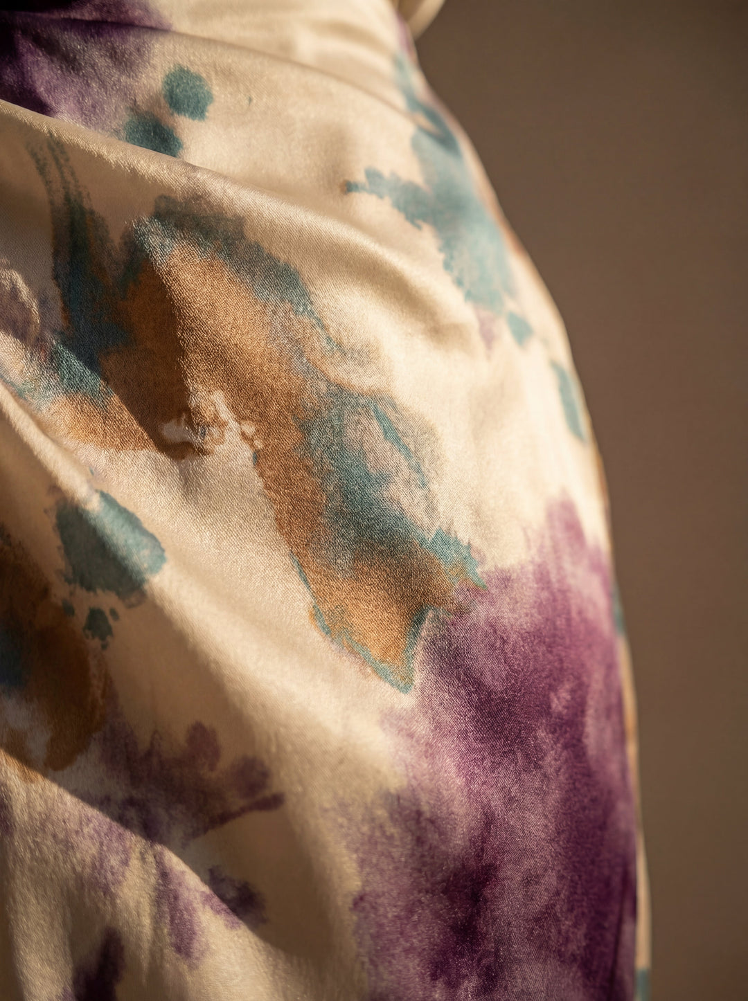 Valeria – Luxury Watercolour Pattern Dress