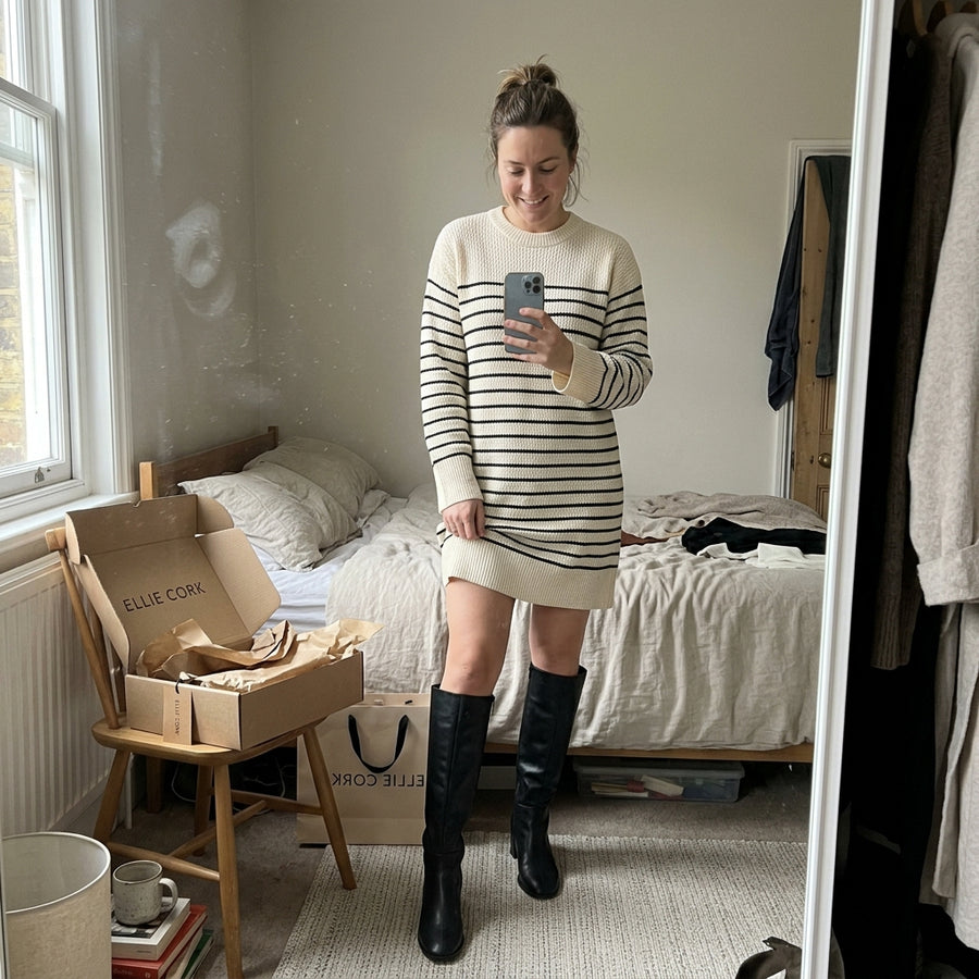 LOVE THIS KNIT DRESS