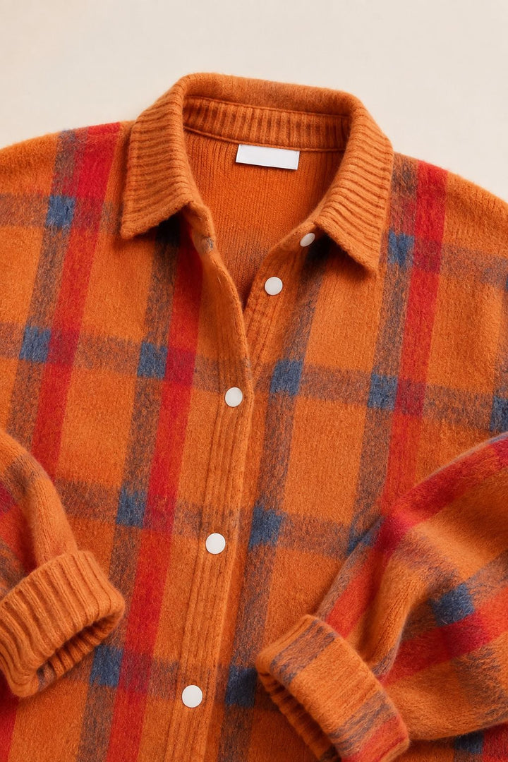 Corinne | Checked Cardigan