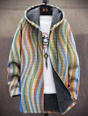 Blue & Orange Print