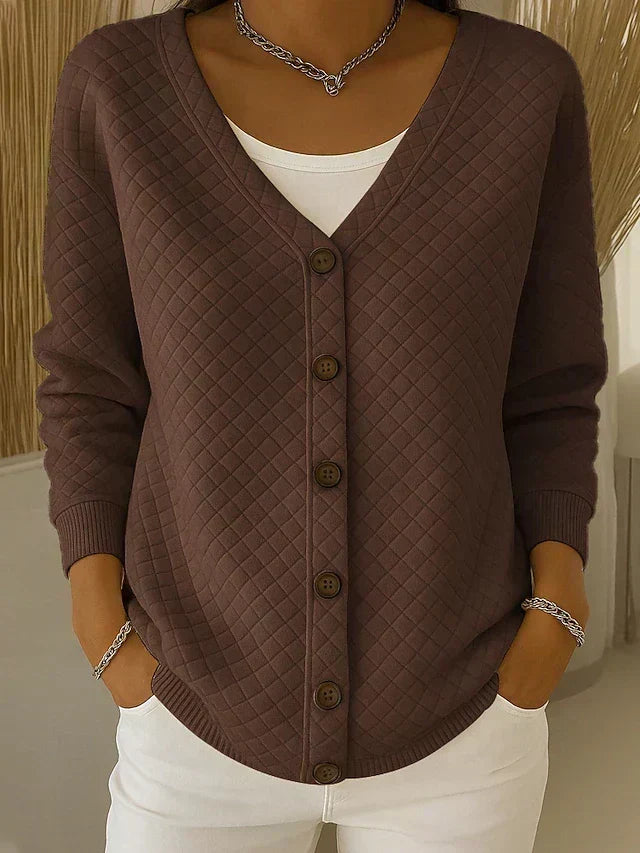 Karin | Padded Gilet with Button Fastening