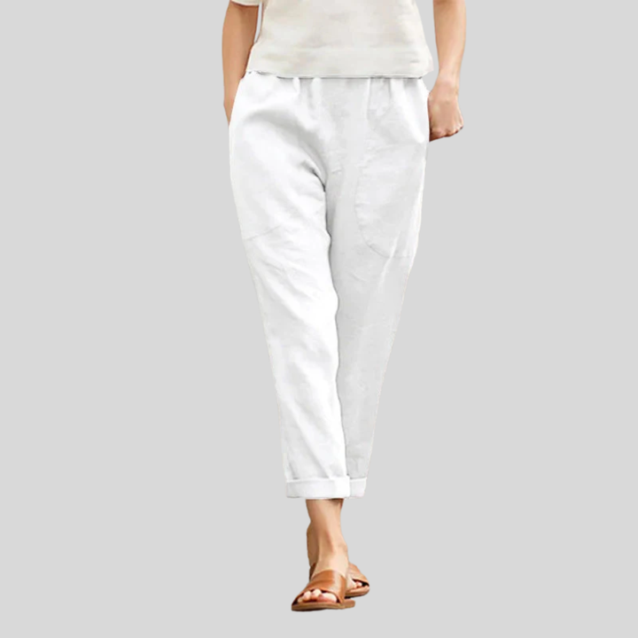Kriza - Wide Leg Trousers with Pockets