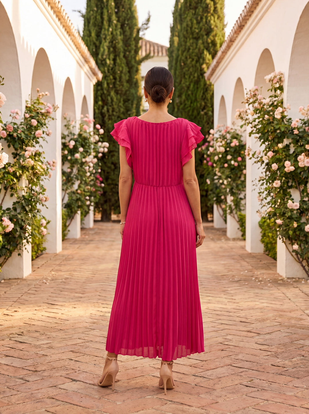 Isabella - Luxe Ruffle Dress