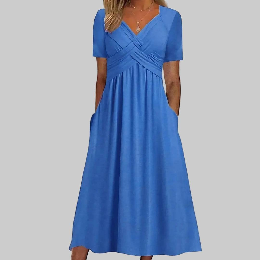 Isadora - Elegant Midi Dress