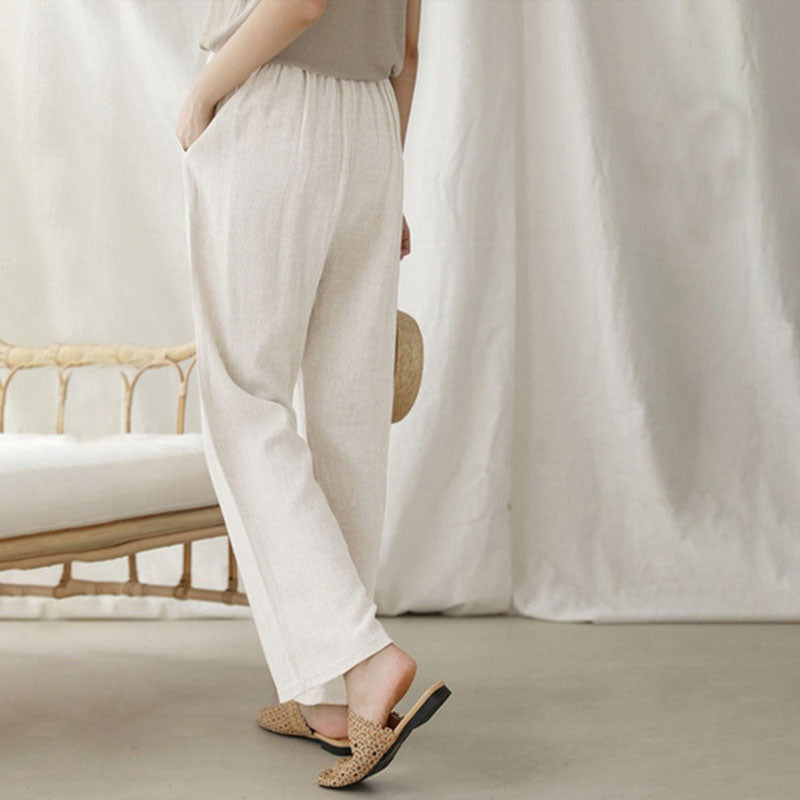 Vara - Relaxed Drawstring Trousers