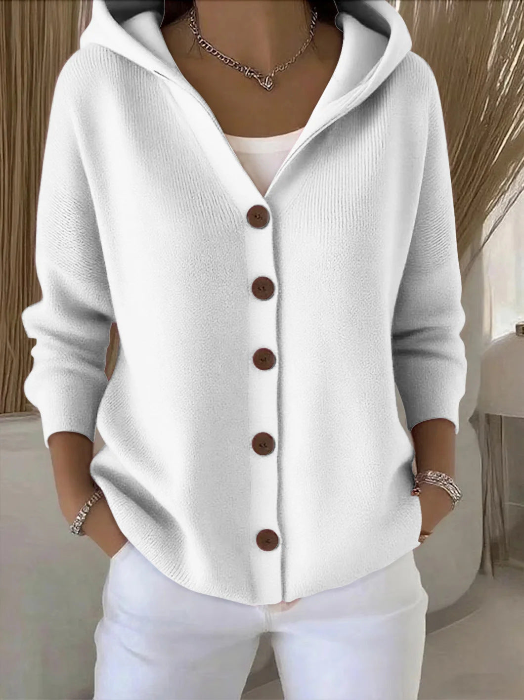 Rothio | Knitted Hooded Dress