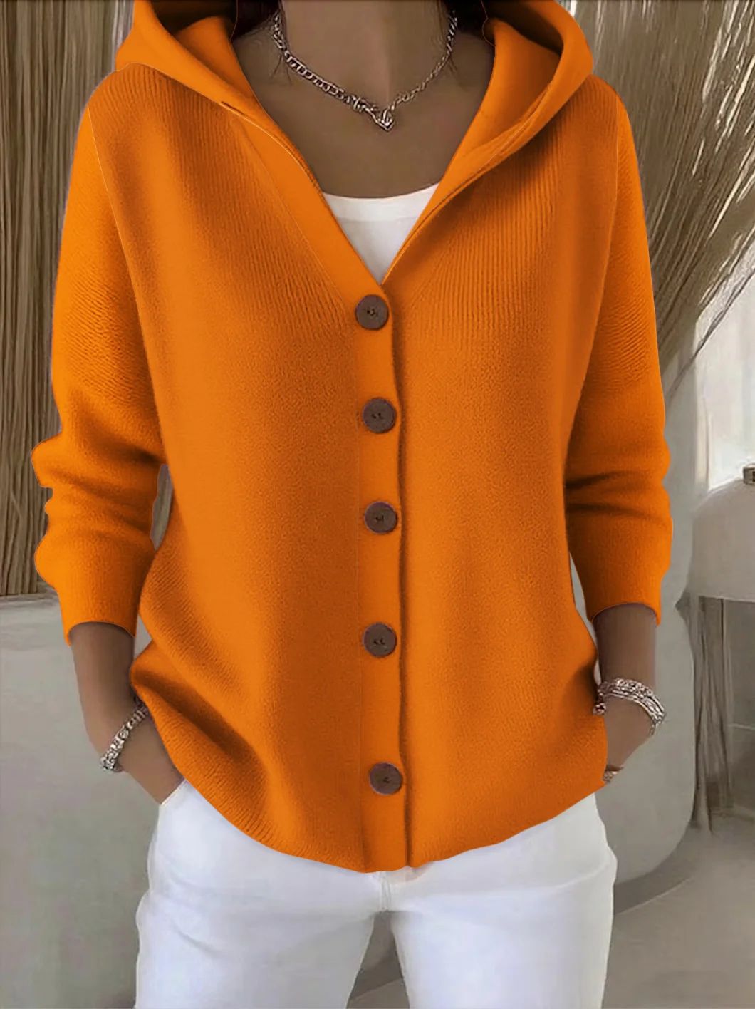 Rothio | Knitted Hooded Dress