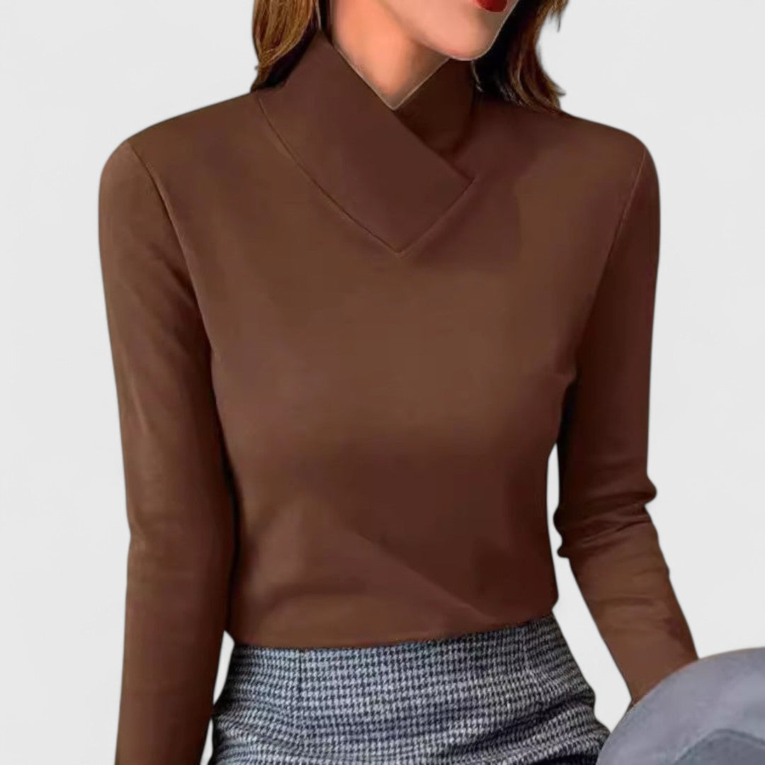 Clair | Elegant Roll Neck Sweater