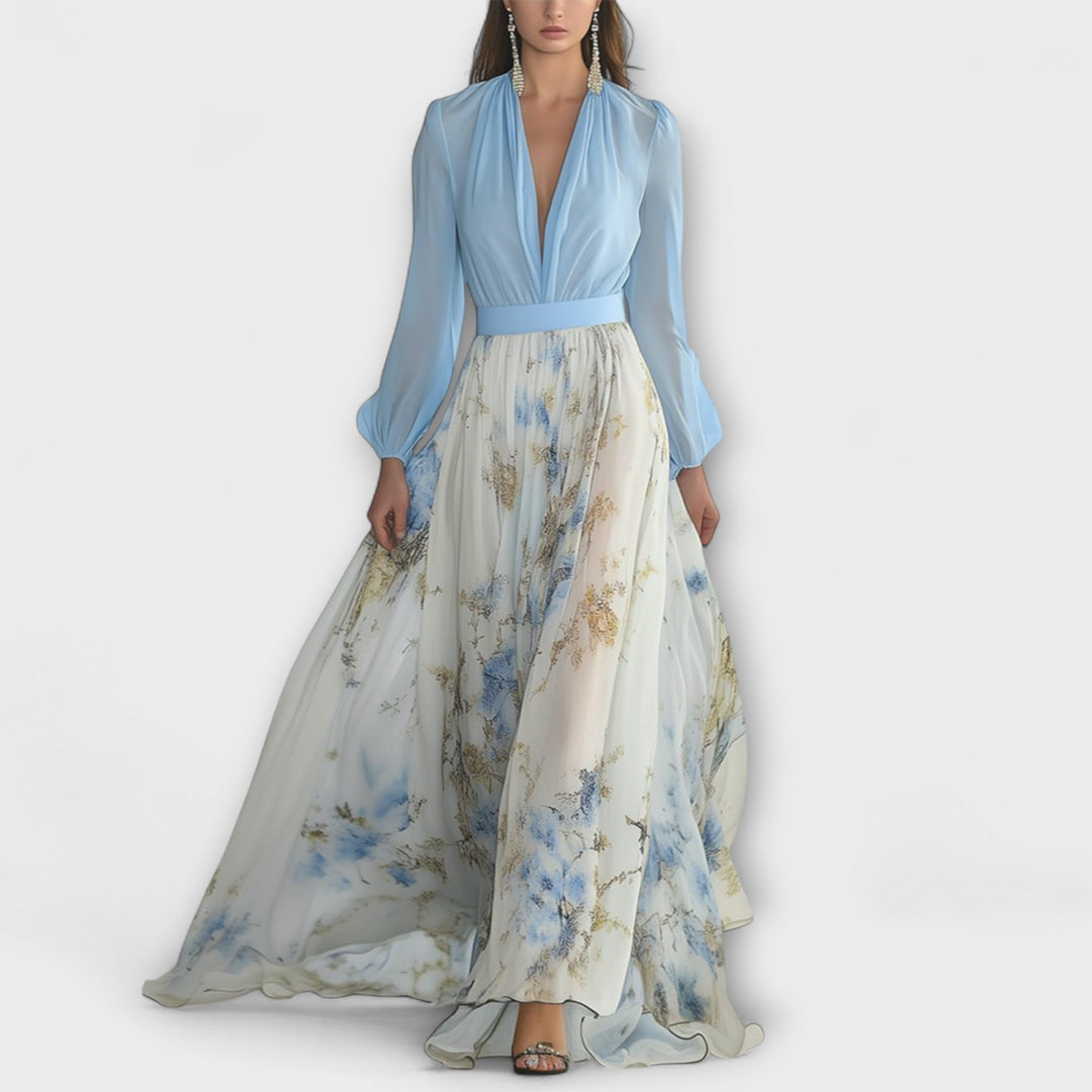 Harper – Elegant Floral Dress for Special Occasions