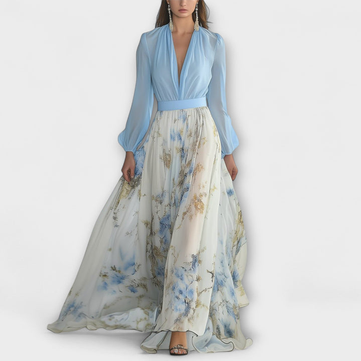 Harper – Elegant Floral Dress for Special Occasions