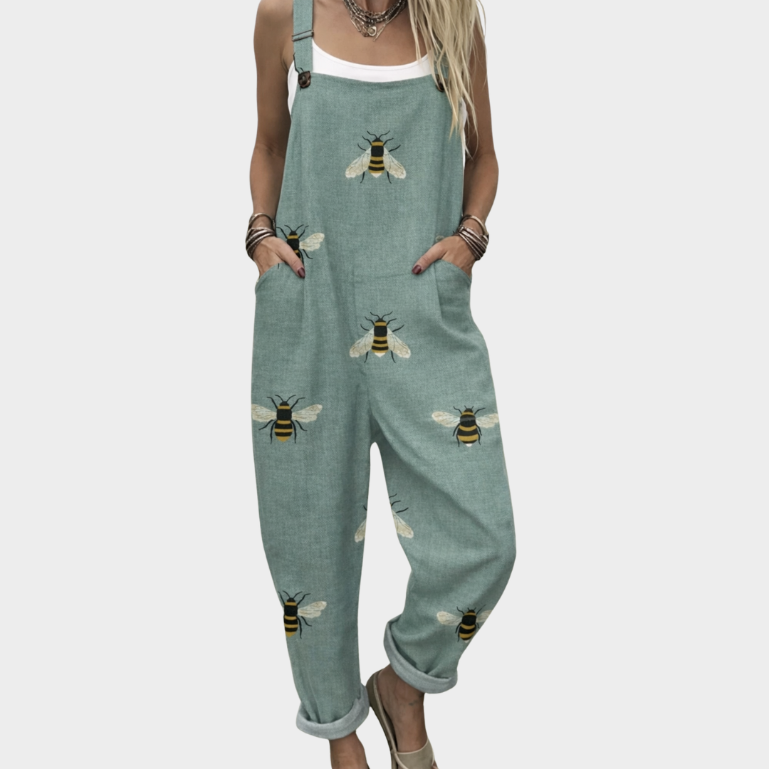 Chic Printed Jumpsuit