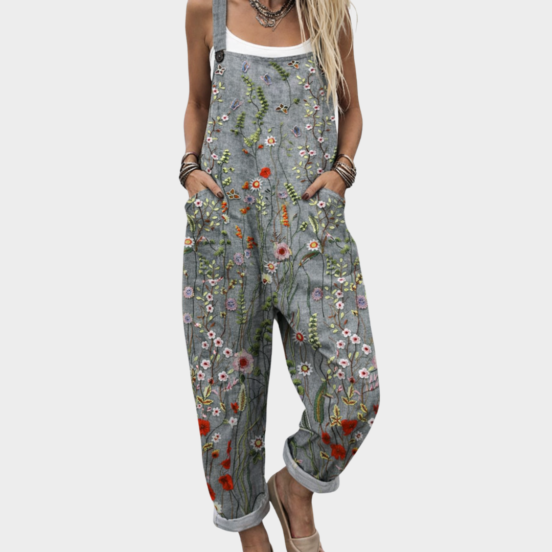 Stylish Printed Jumpsuit