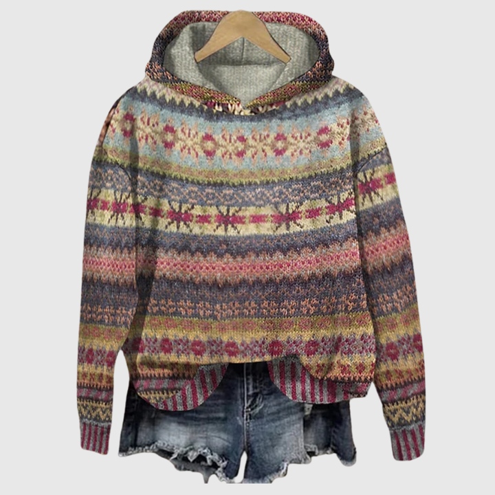 Gaby | Ethnic Retro Sweatshirt