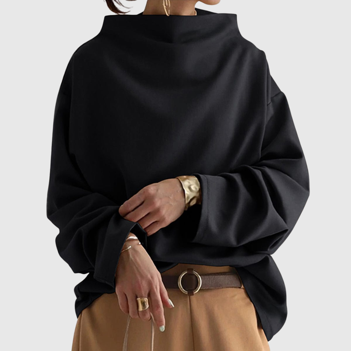 Lisa | High Neck Casual Top