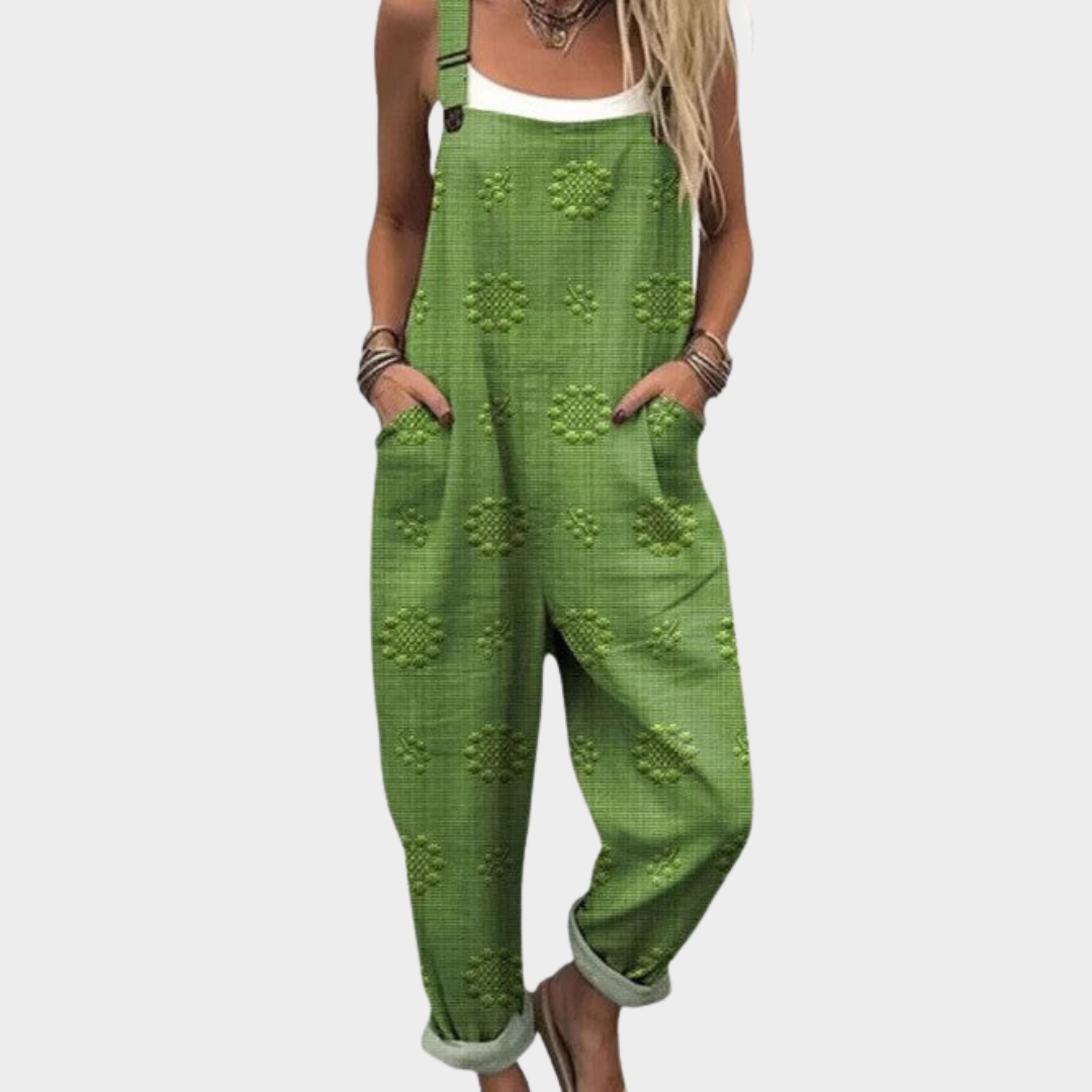 Printed Comfort Jumpsuit