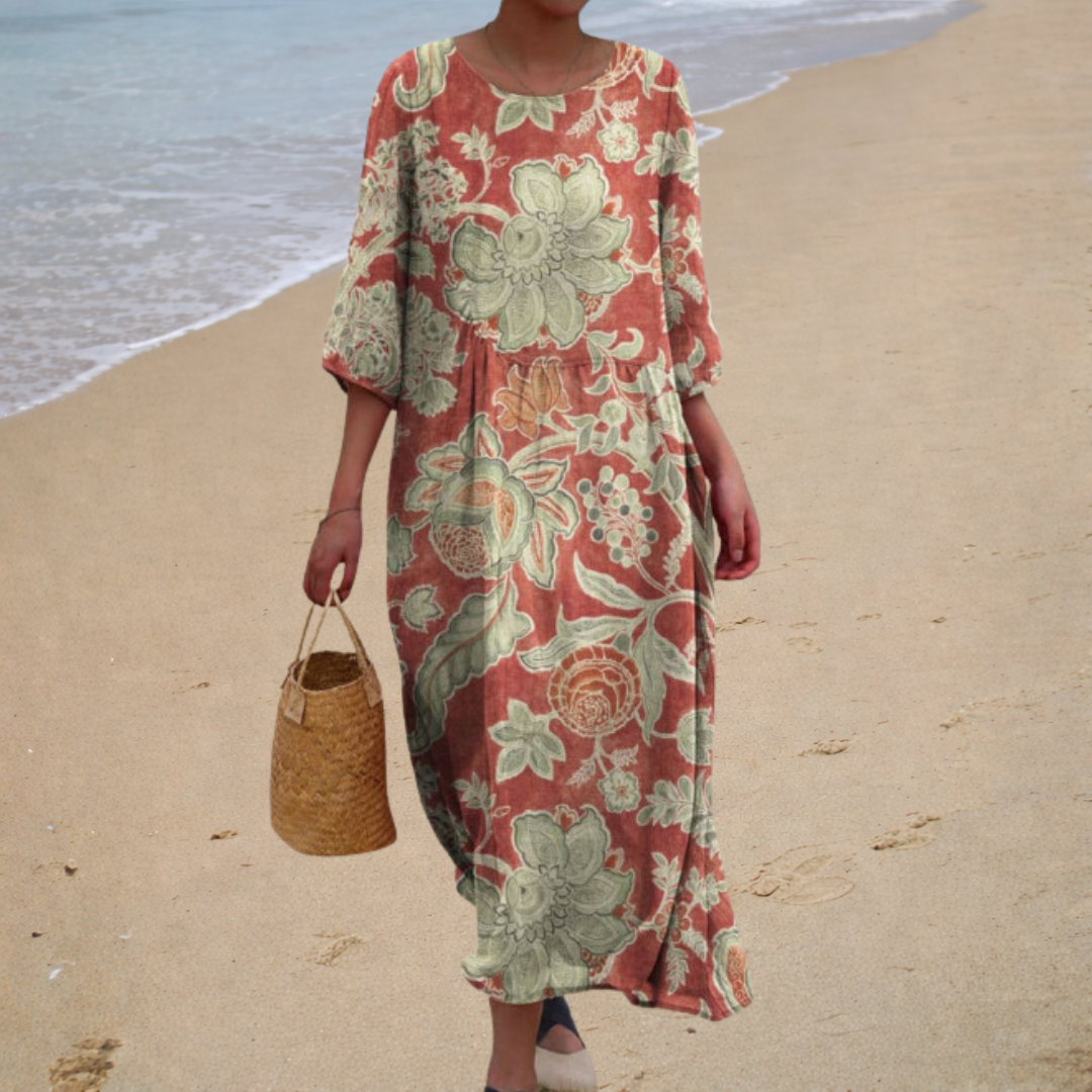 Elegant Long Flowy Dress