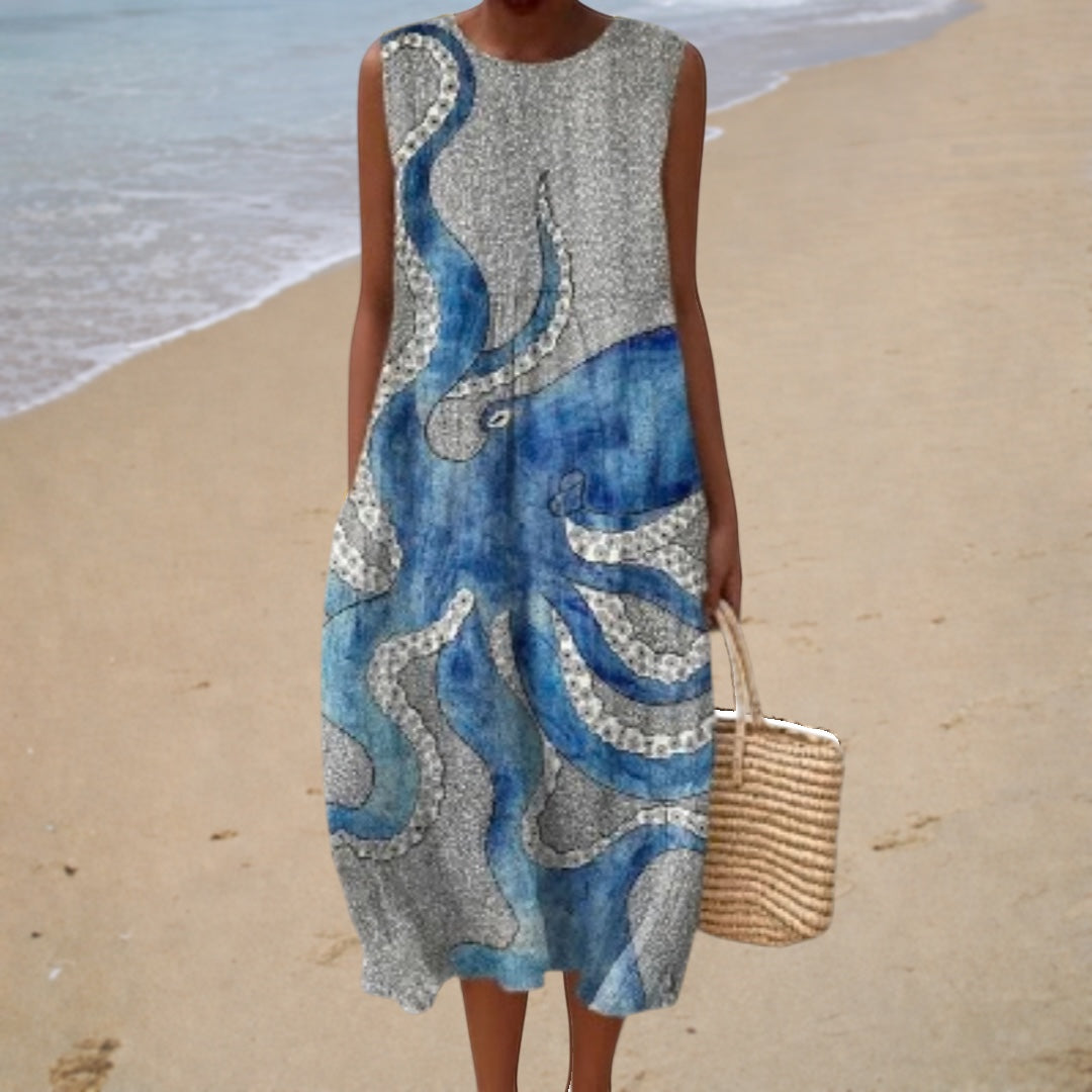 Chic Sleeveless Summer Dress