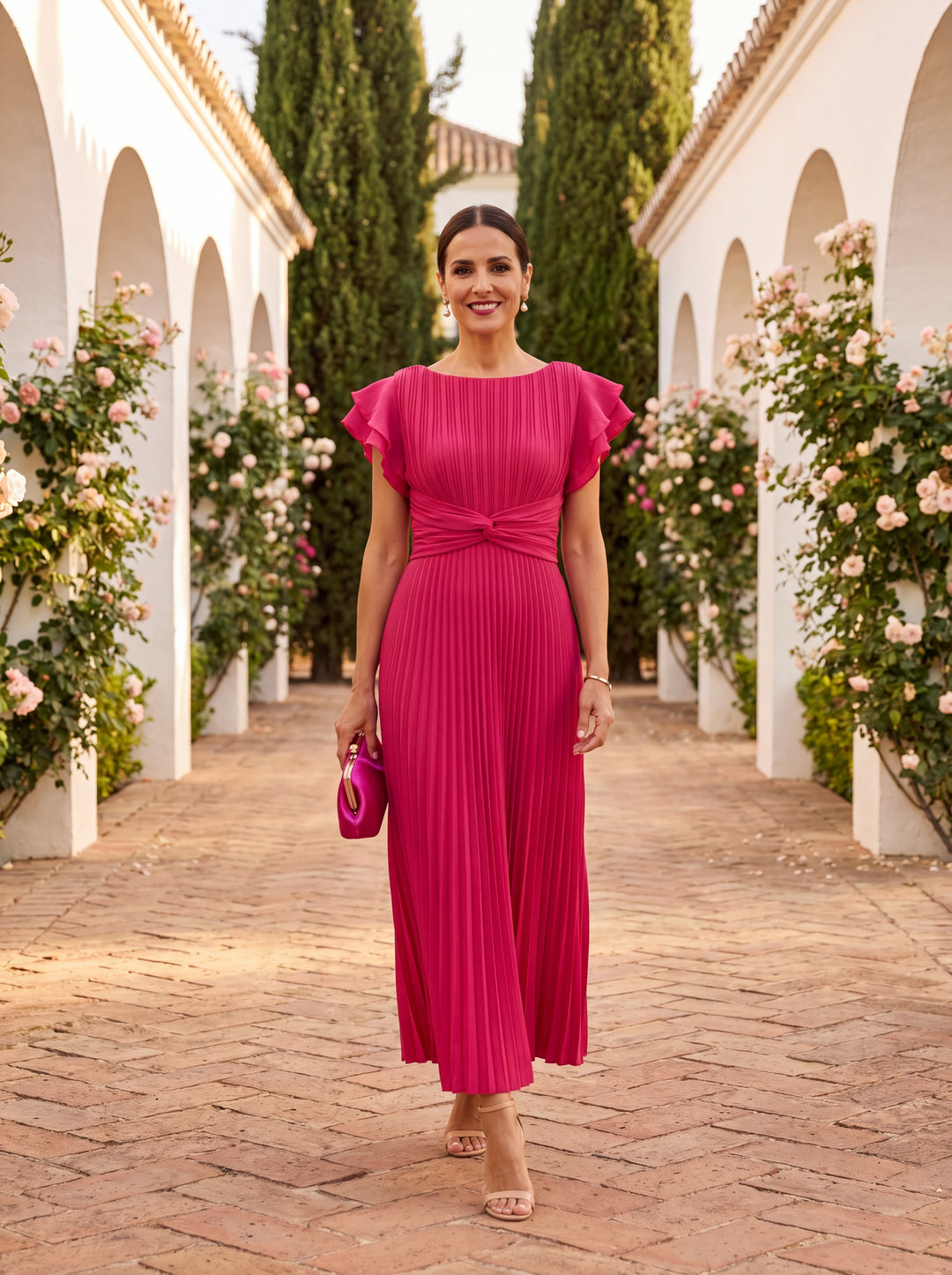 Isabella - Luxe Ruffle Dress