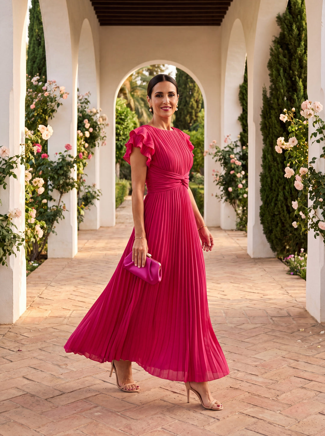 Isabella - Luxe Ruffle Dress