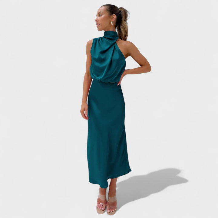 Alda - Elegant Satin Gown