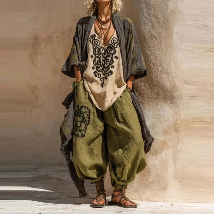 Florence Linen Blend Outfits